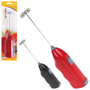 Mixer Misturador Mexedor De Bebidas Elétrico Para Leite Café Pilha